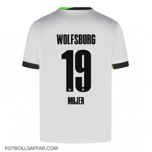Wolfsburg Lovro Majer #19 Tredjeställ 2024-25 Kortärmad